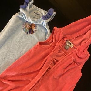 Terry Cloth Swim Coverup Frozen & Old Navy